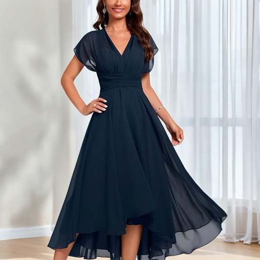 Bethel - Elegantes, leichtes Damenkleid aus Chiffon