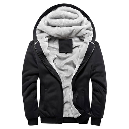 Orrell - Herrenfleecejacke mit Kapuze