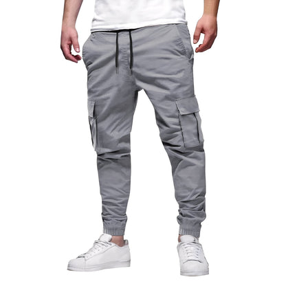 Tevin - Bequeme, eng geschnittene Stretch-Cargohose für Herren