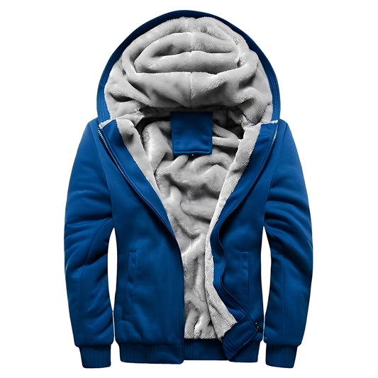 Orrell - Herrenfleecejacke mit Kapuze