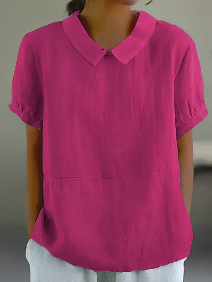 Alina – Leichte Bluse mit Kragen