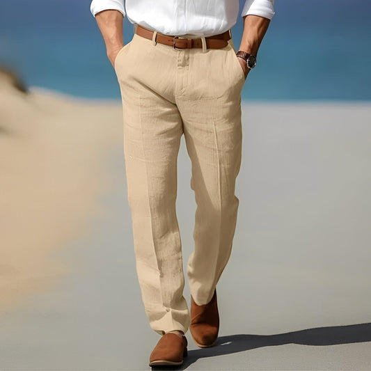 Trent - Bequeme und stilvolle Leinenhose für Männer