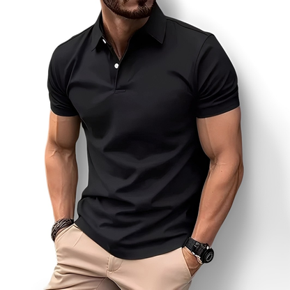 Deacon - Bequemes Herren-Poloshirt mit kurzen Ärmeln
