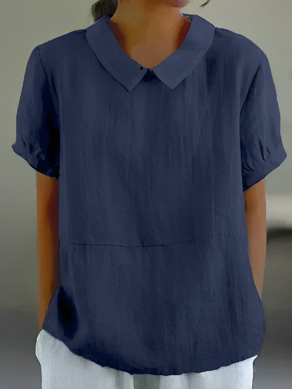 Alina – Leichte Bluse mit Kragen