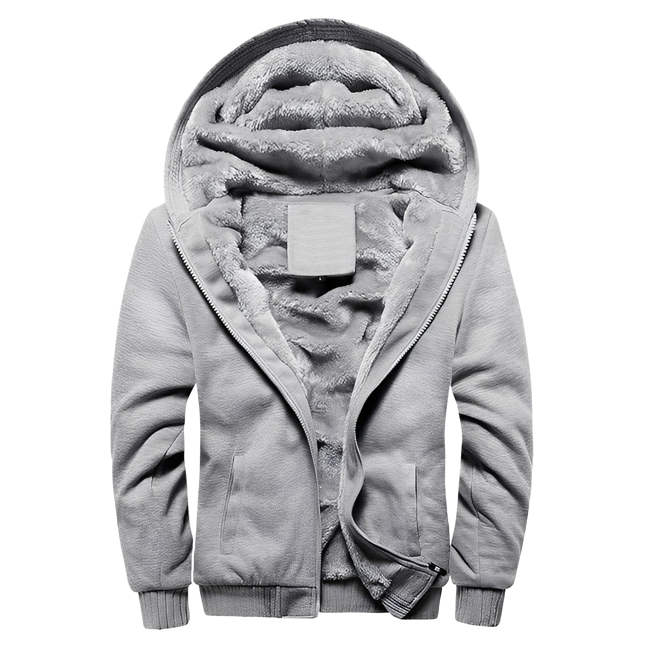 Orrell - Herrenfleecejacke mit Kapuze