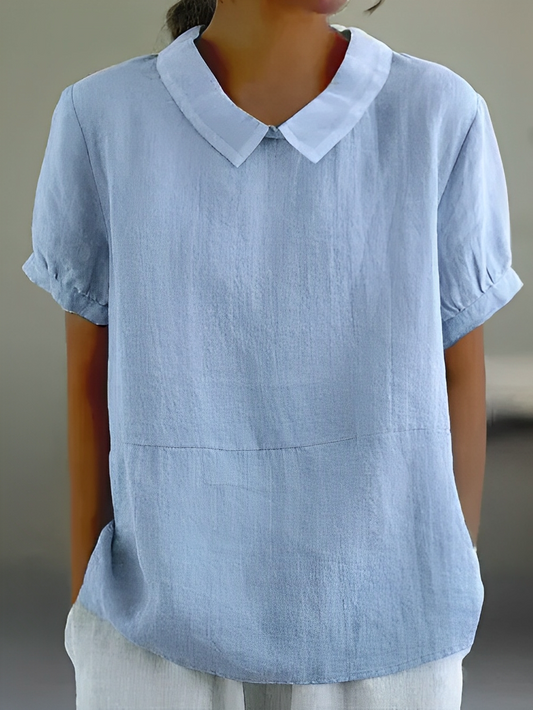 Alina – Leichte Bluse mit Kragen