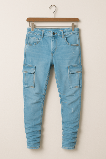 Casper – Dehnbare Cargo-Jeans