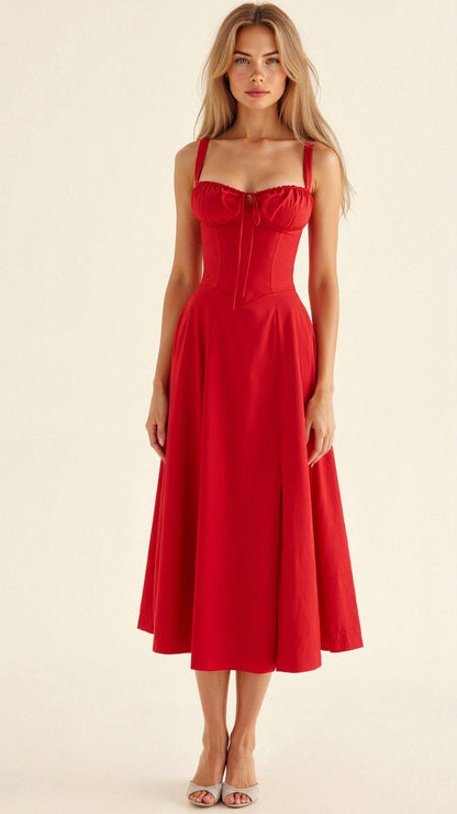 Liana – Korsett-Midikleid